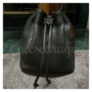 Vintage Coach Sonoma Pocket Drawstring 4936 pebbled natural grain leather